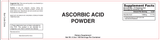 Diska Nulife Ascorbic Acid Powder, 180 servings | Vitamin C Immune Support General Health PLS 