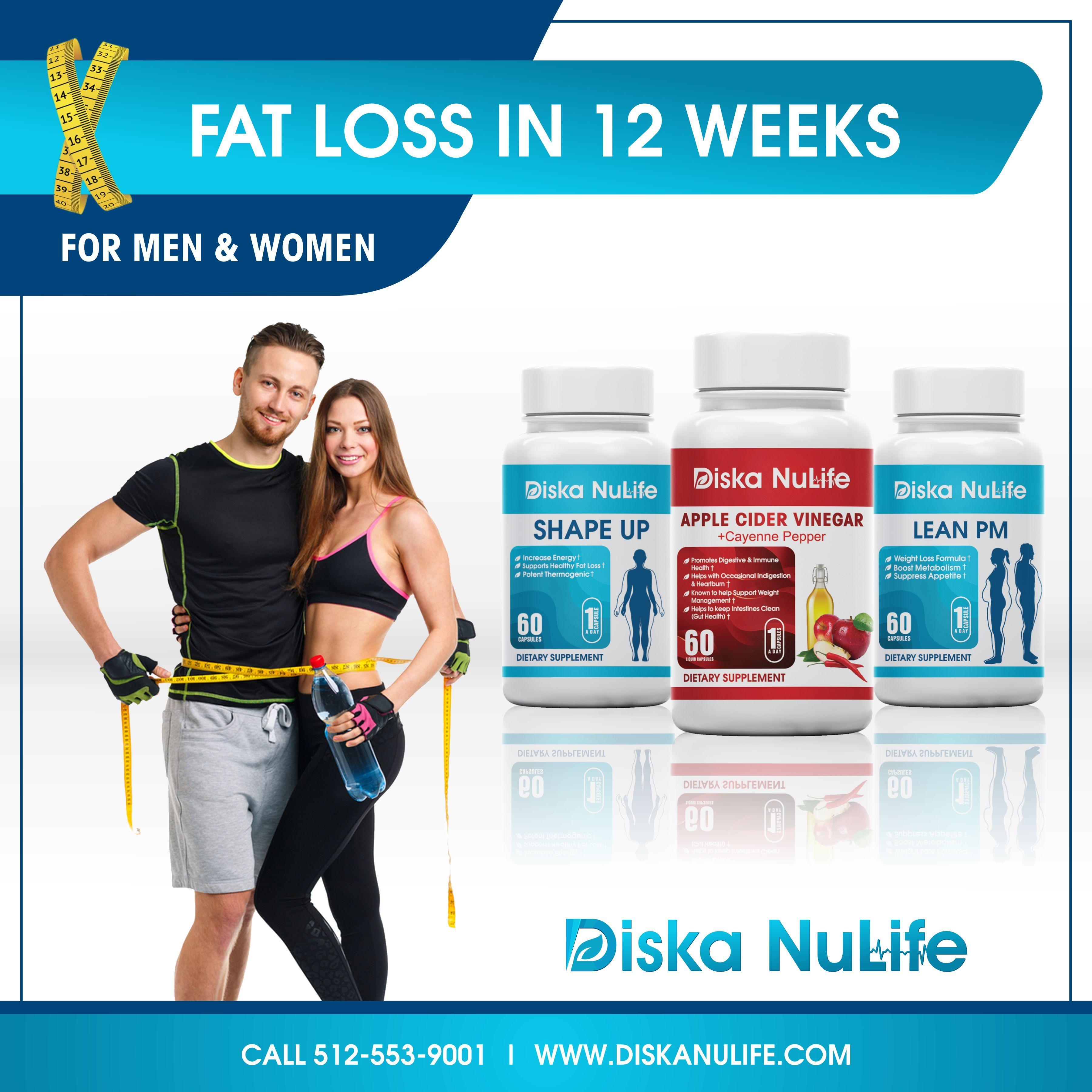 Lean PM + Shape up + Apple Cider Vinegar + Cayenne Pepper | Diska's Weight Loss Bundle DISKA NuLife 