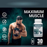 Diska Nulife Maximum Muscle | 30 Capsules | Keto Friendly Muscle Builder Sports Nutrition PLS 
