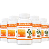 Diska Nulife Ashwagandha Root | 60 Tablets | withBlack Pepper Fruit Extract General Health PLS 