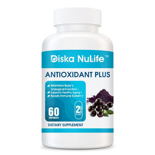 Diska Nulife Antioxidant Plus  | Antioxidant Supplement with Acai | 60 Capsules