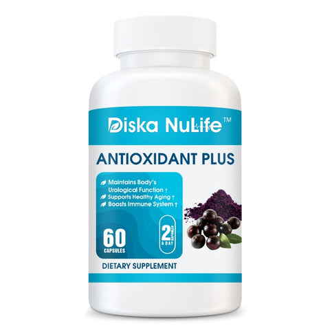 Diska Nulife Antioxidant Plus  | Antioxidant Supplement with Acai | 60 Capsules
