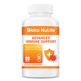 Diska Nulife Advanced Immune Support | Support Daily Immune System and Health, Herbal Supplements - 90 Tablets