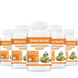 Diska Nulife Adaptogen Assist with Best Adaptogen Combinations Ashwagandha Astragalus Holy Basil Leaf - Vegetarian 60 Capsules General Health PLS 