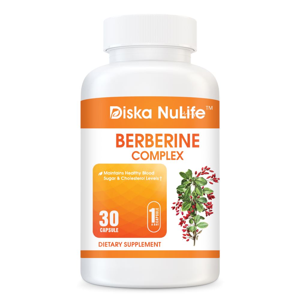 Diska Nulife Berberine Blend, 1-2 serv. sz. General Health PLS 