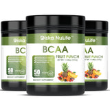 Diska Nulife BCAA Fruit Punch | Promotes Muscle Grow and Weight Loss - 50 Servings