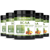 Diska Nulife BCAA Fruit Punch | Promotes Muscle Grow and Weight Loss - 50 Servings