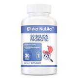Diska Nulife Probiotic 50 Billion CFU | Promotes Gut Health, Support Immune System - 30 Capsule
