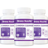 Diska Nulife Candida Cleanse | Supports Balanced Yeast Levels | 60 Capsules Digestive Health PLS 