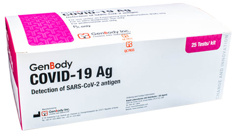 GENBODY COVID-19 ANTIGEN RAPID TEST (25 PER BOX)