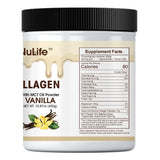 Diska Nulife Keto Collagen Plus, Vanilla | 450 g (25 servings) |  Grass Fed Bovine Collagen Peptides