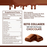 Diska Nulife Keto Collagen Plus, Chocolate | 450 g (28 servings) | Grass Fed Bovine Collagen Peptides Sports Nutrition PLS 