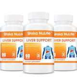 Diska Nulife Liver Support | 90 Capsules | Liver Clean Detox Repair