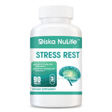 Diska Nulife Stress Rest | Anxiety and Stress Relief Supplement - 90 Tablets