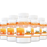 Diska Nulife Turmeric with Bioperine | 60 Capsules | Anti-Inflammatory Joint Pain Pills Herbal Extracts PLS 