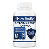 Diska Nulife Thyroid Support | 60 Capsules | Energy, Metabolism & Focus Formula Women's Health PLS 