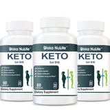Keto Salt BHB - Helps Jumpstart Ketosis | Fights Oxidative Stress | Naturally Boost Energy Levels | Helps Fuels the Body & Mind - 60 Capsules