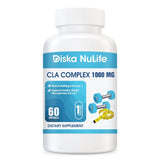 Diska Nulife CLA Complex 1000 Mg | Muscle Building Fat Loss | 60 Softgels Men's Health PLS 