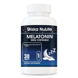 Diska Nulife Melatonin - 3mg Chewable | Night Time Sleep Aid | 30 Capsules General Health PLS 
