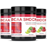BCAA Shock Powder (Honeydew Watermelon) | Supports Recovery | Support Growth - 45 Servings