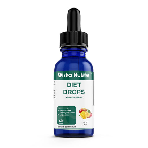 Diet Drops Ultra Drops 2oz | Good Appetite Suppressant | Helps Boost Metabolism | Raises Leptin Levels