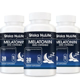 Diska Nulife Melatonin - 3mg Chewable | Night Time Sleep Aid | 30 Capsules General Health PLS 