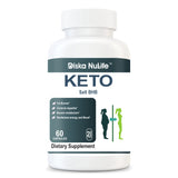 Keto Salt BHB - Helps Jumpstart Ketosis | Fights Oxidative Stress | Naturally Boost Energy Levels | Helps Fuels the Body & Mind - 60 Capsules